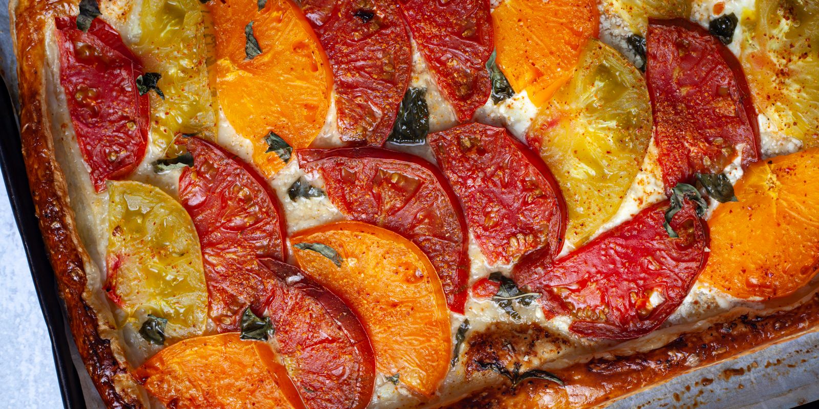EASY HEIRLOOM TOMATO TART