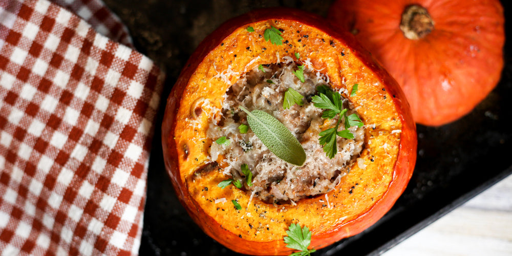 Vegetarian Stuffed Pumpkin Recipe