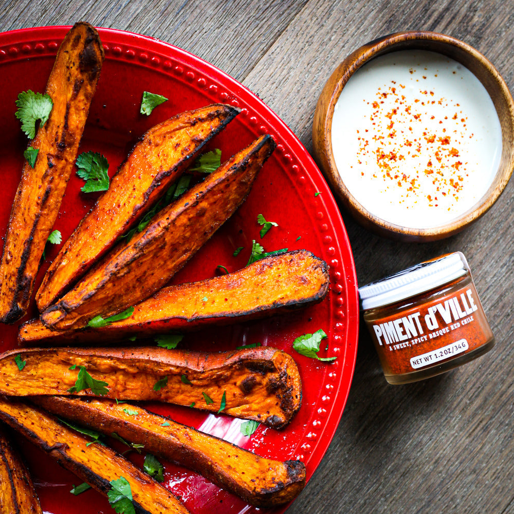 Spicy Sweet Potato Wedges