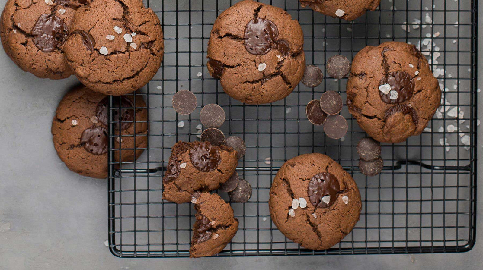 Sea Salt Chocolate Cookies
