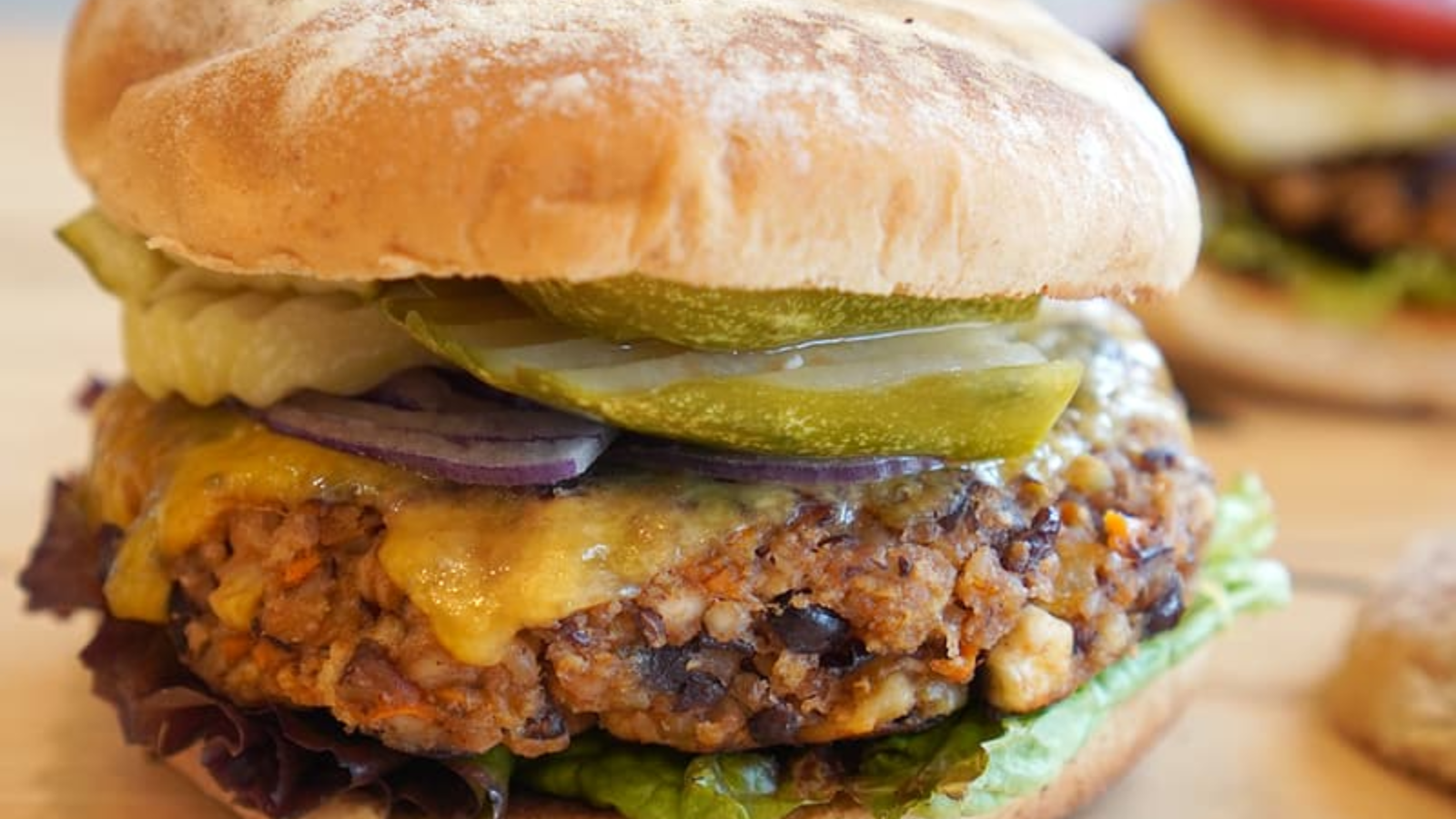 *Actual* Veggie Burgers