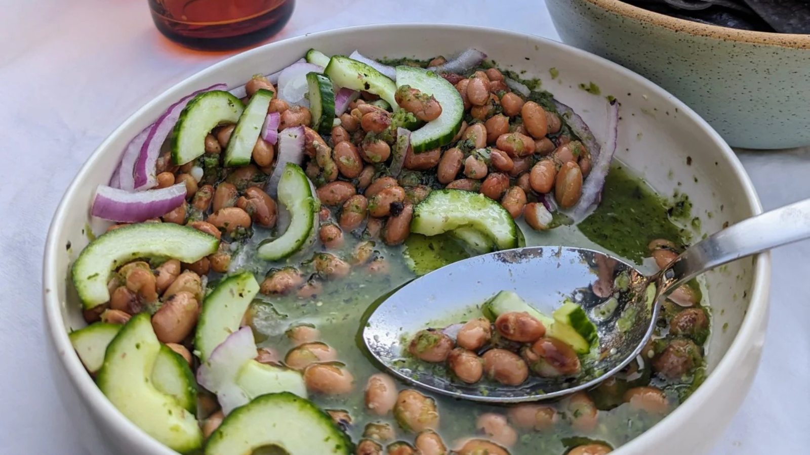 Aguachile beans
