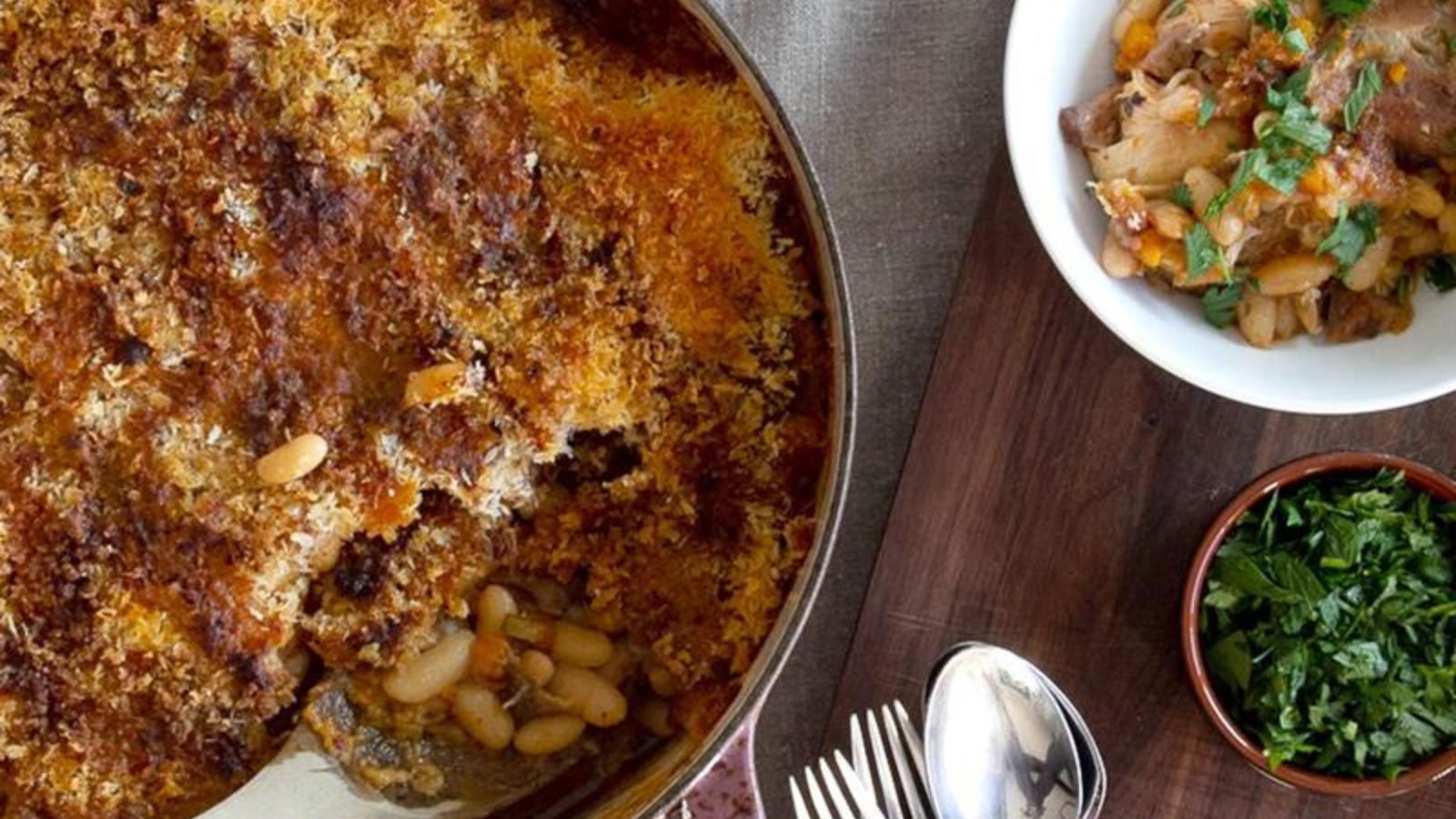 Pared-down cassoulet