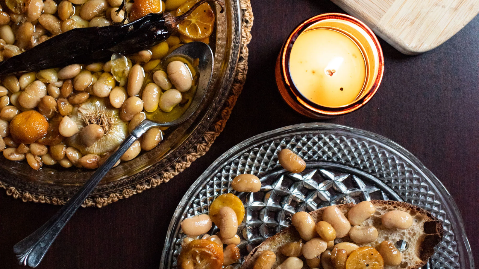 Holiday bean confit