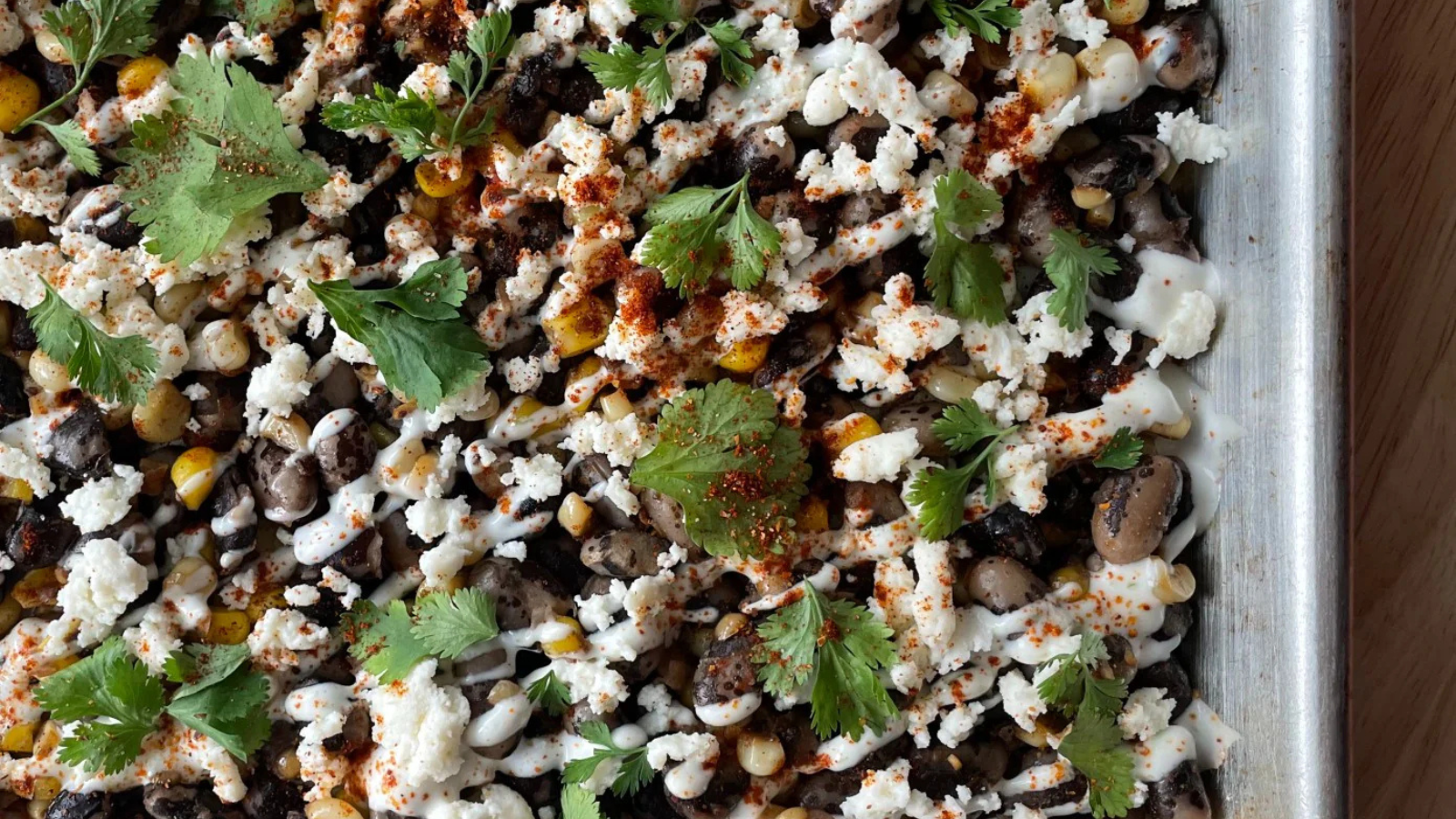 Street corn beans