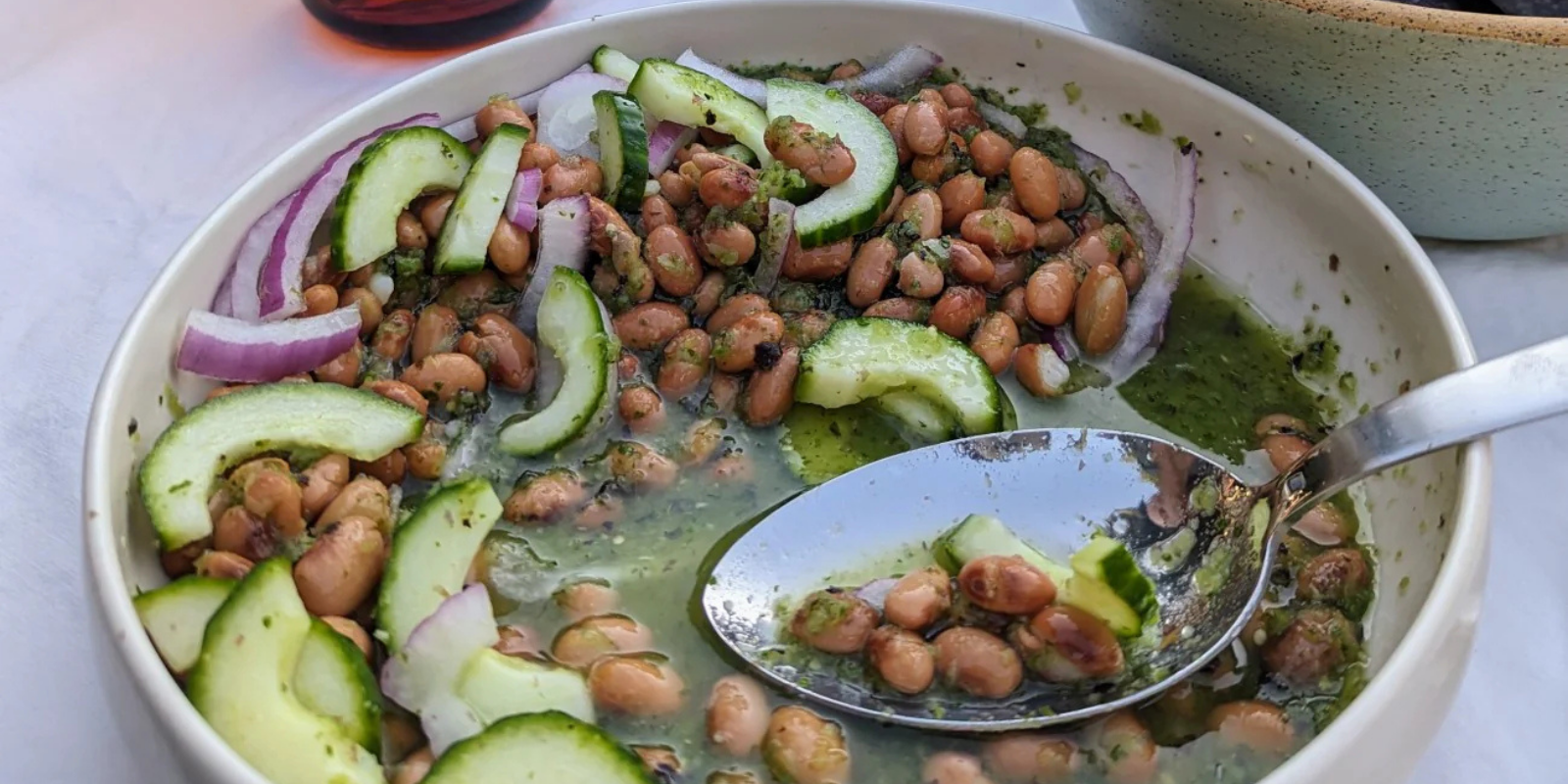 Aguachile beans