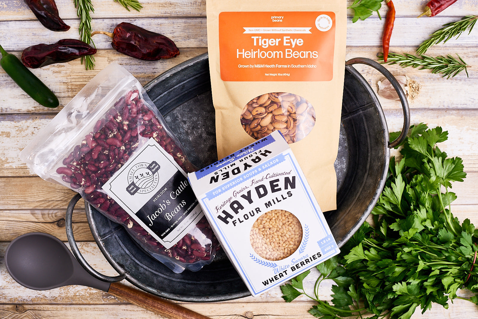 August Heirloom Bean and Grain Club