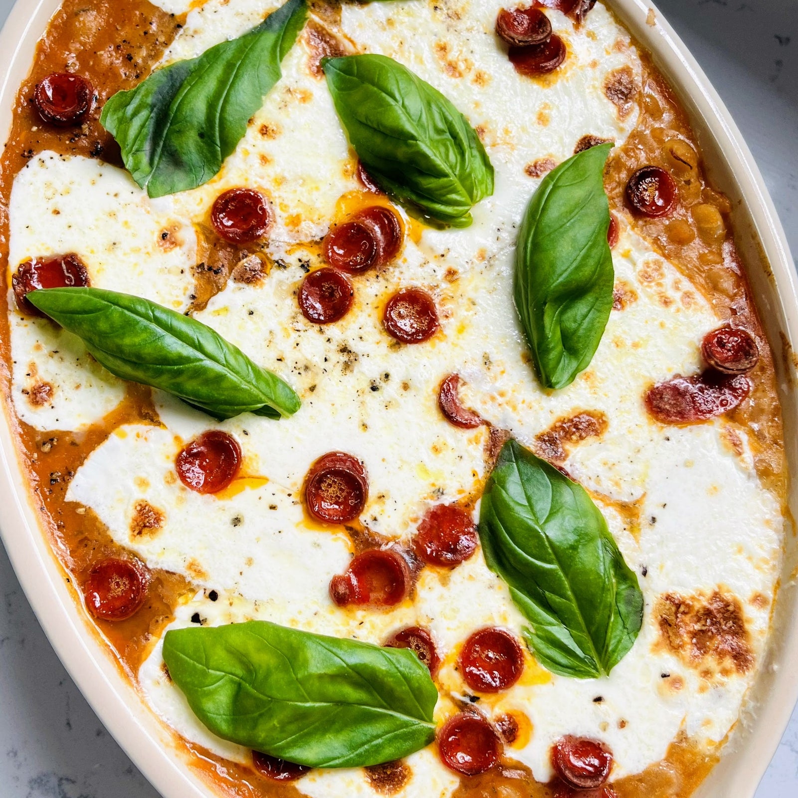 Pizza beans with Primary Beans Cannellini beans