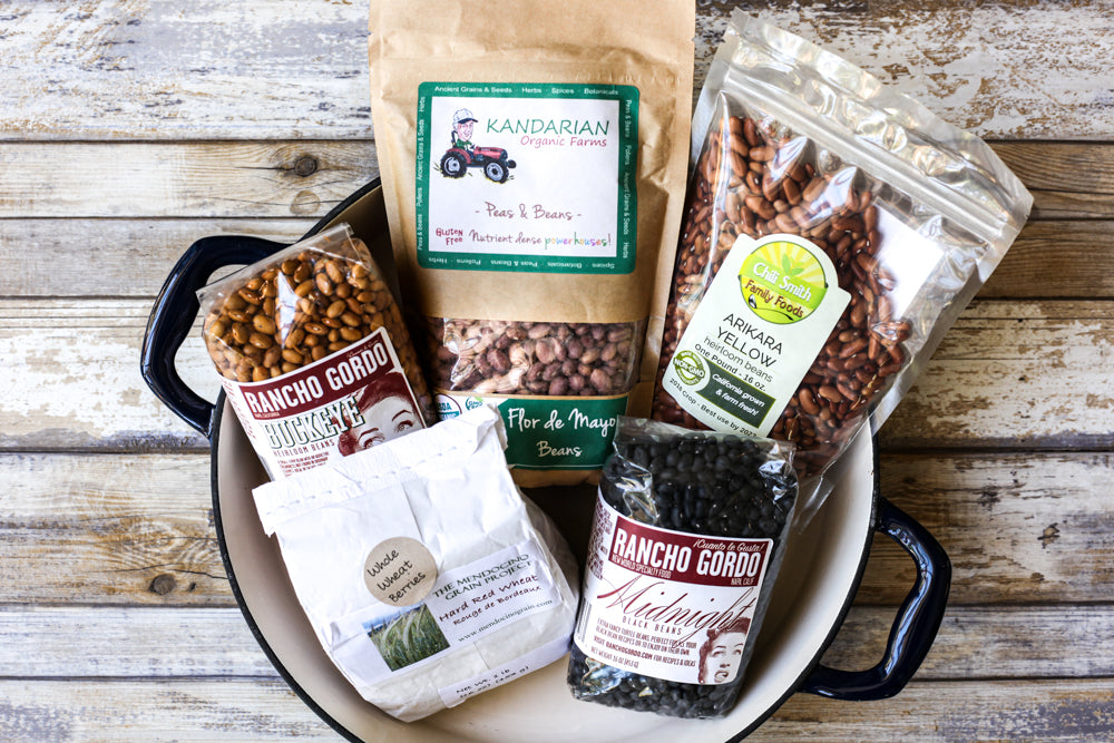 June Heirloom Bean and Grain Club - Shop Foodocracy