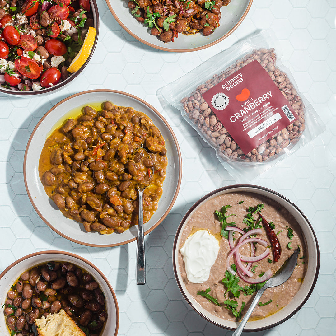 1 pot of beans, 5 tasty meals