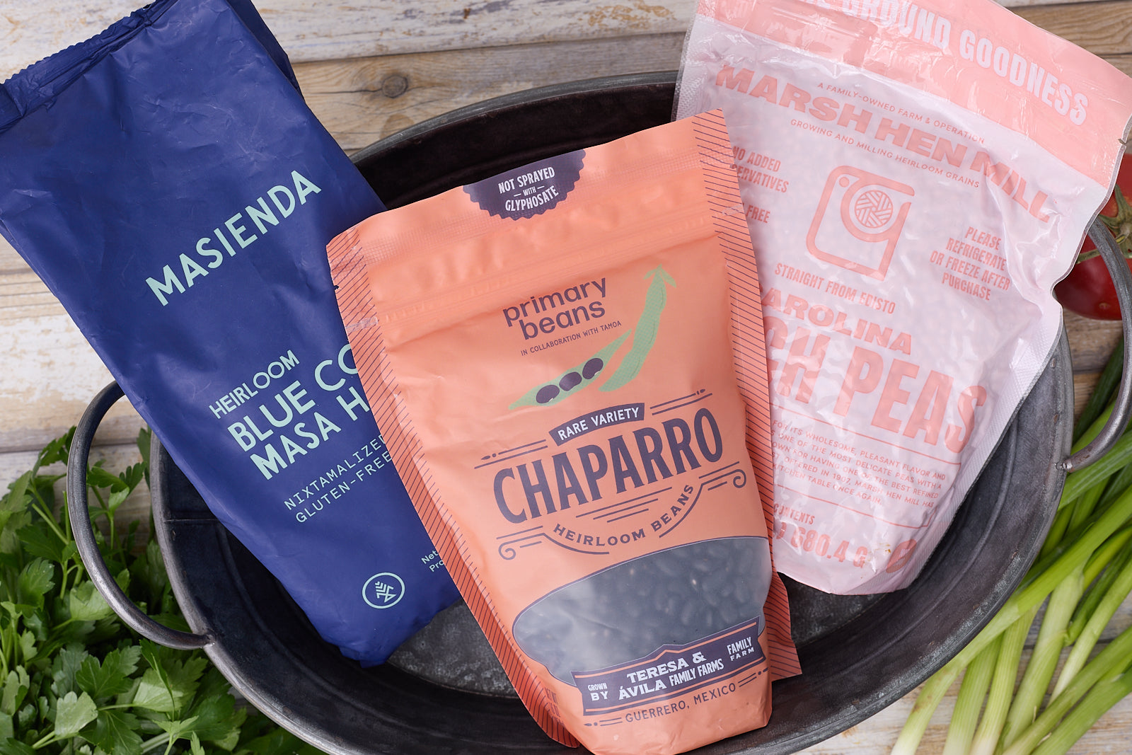 May heirloom bean + grain club