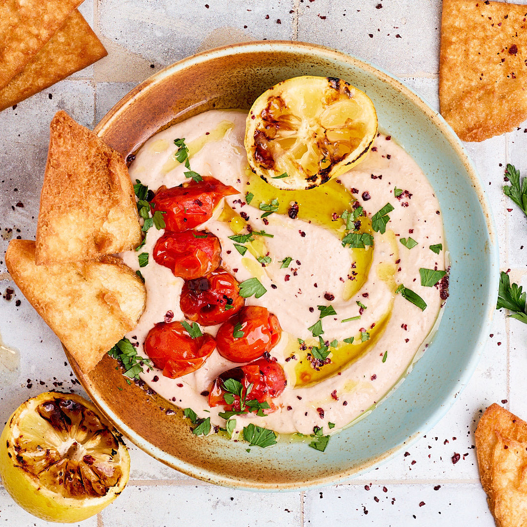 tiger eye heirloom bean dip