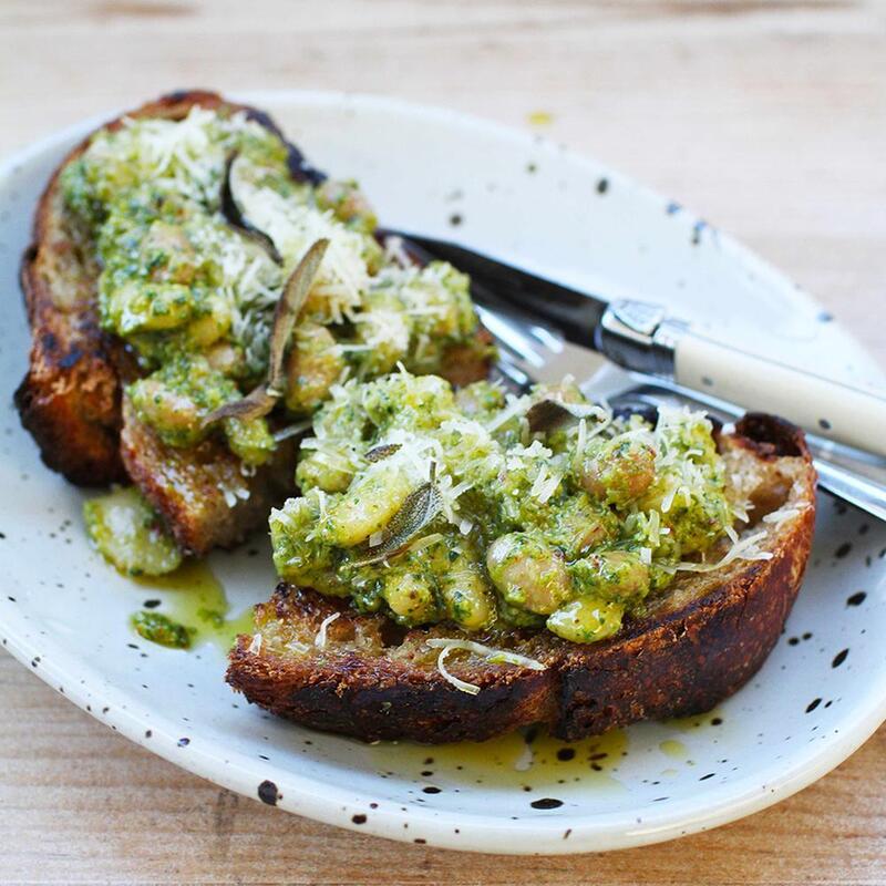 Botanica’s bean tartine recipe by Primary Beans