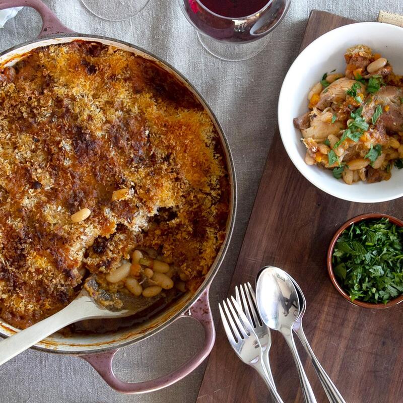 Cassoulet recipe with Primary Beans Michelet beans