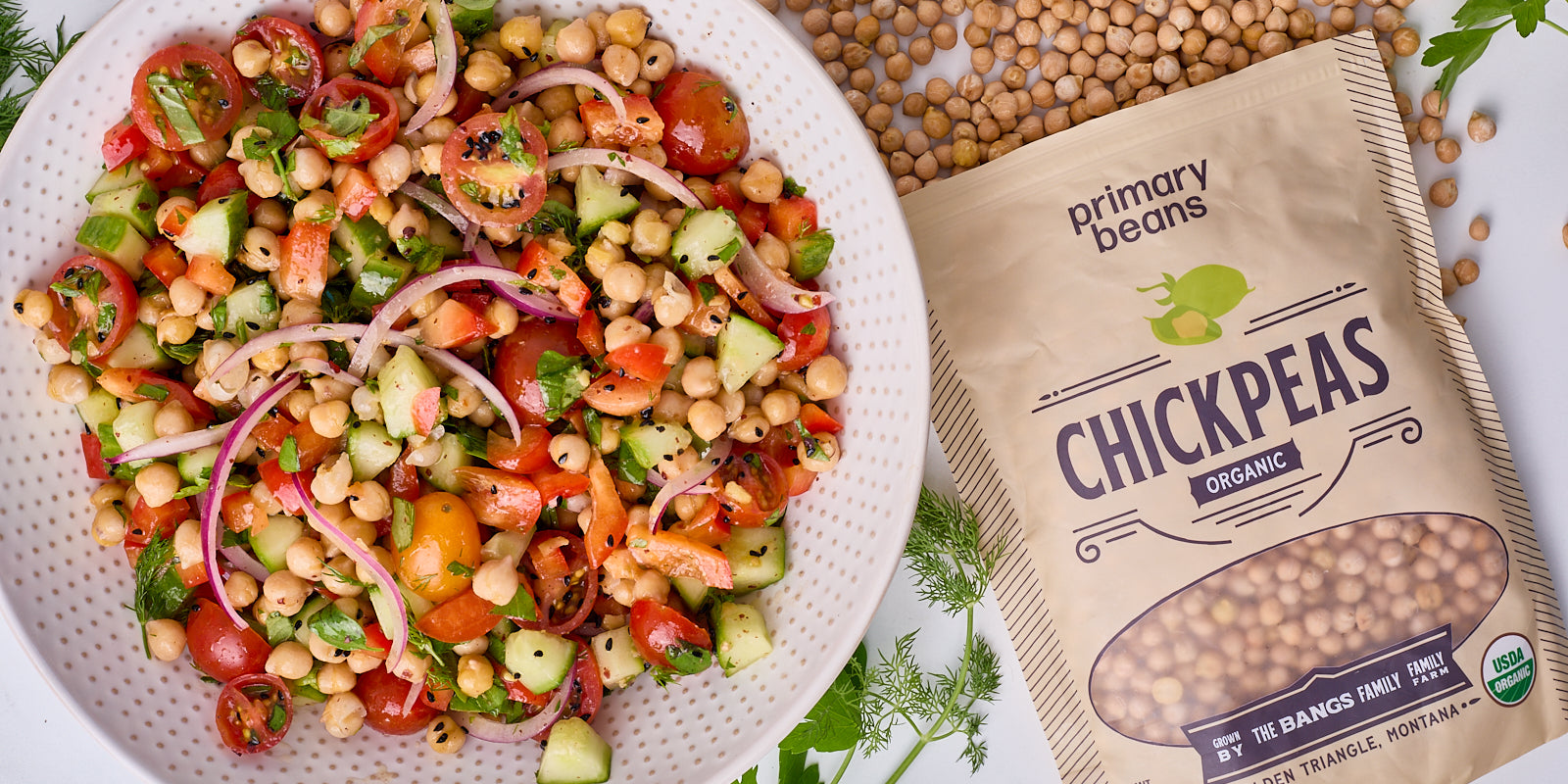 Dense Chickpea Salad