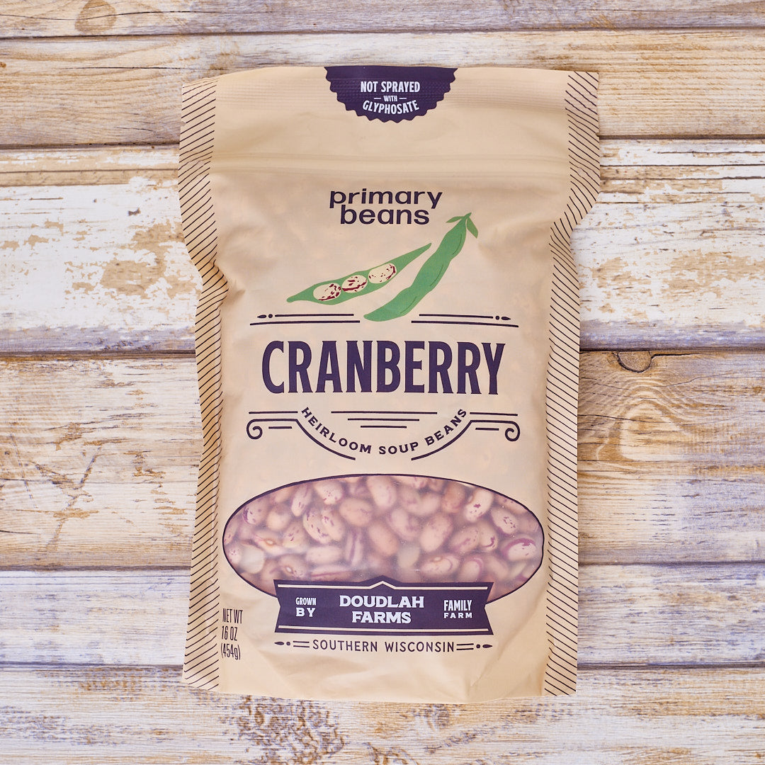 Organic Cranberry Soup Beans - The Foodocracy