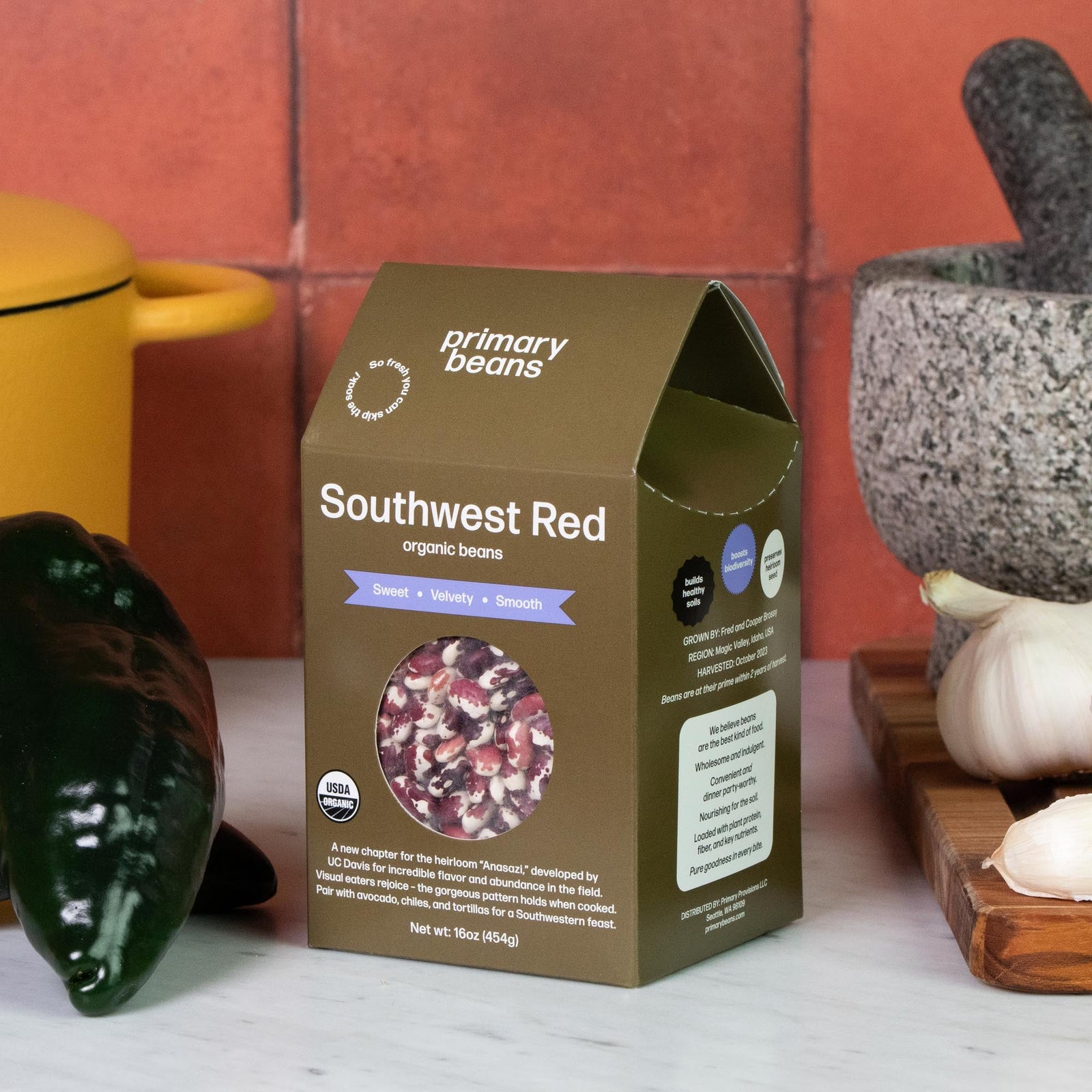 Southwest Red Beans (organic) - The Foodocracy