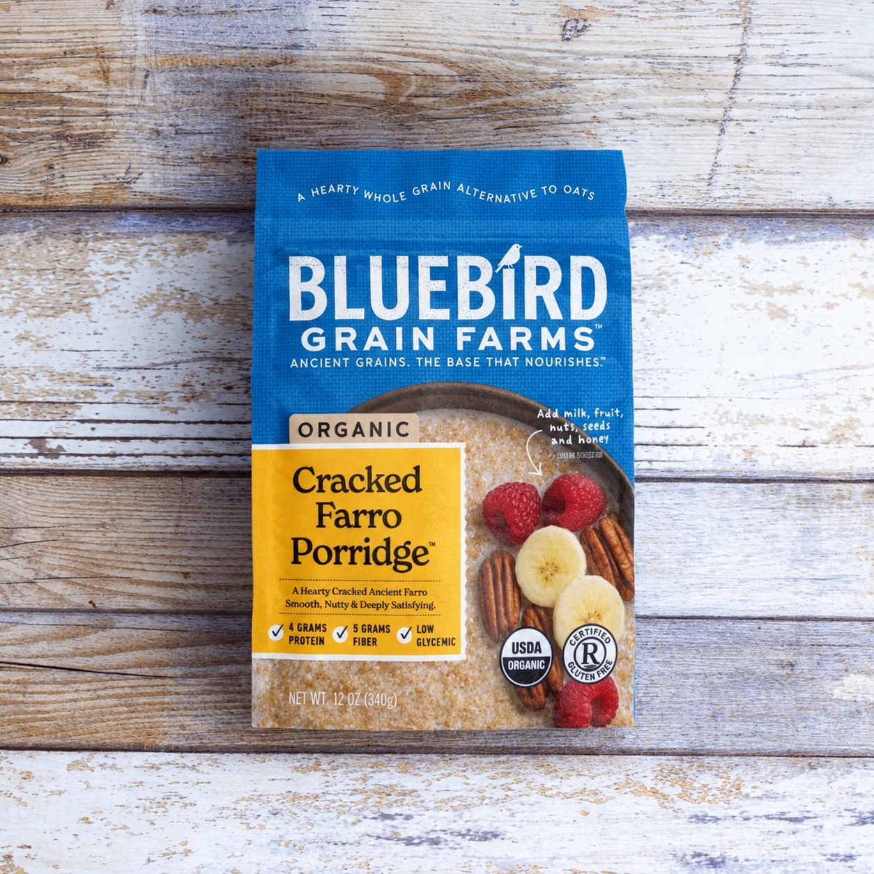 bluebird x shopfoodocracy cracked farro porride