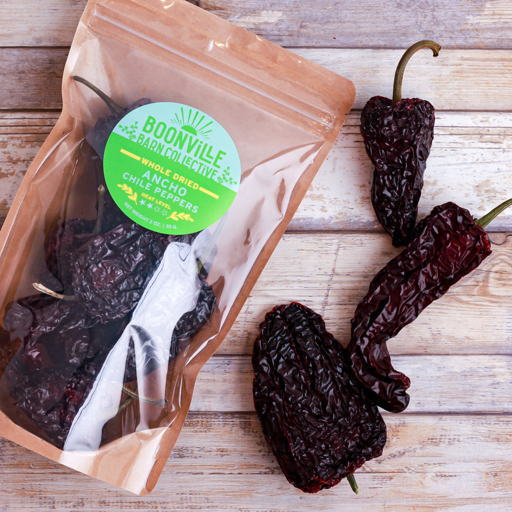 Whole Dried Ancho Peppers