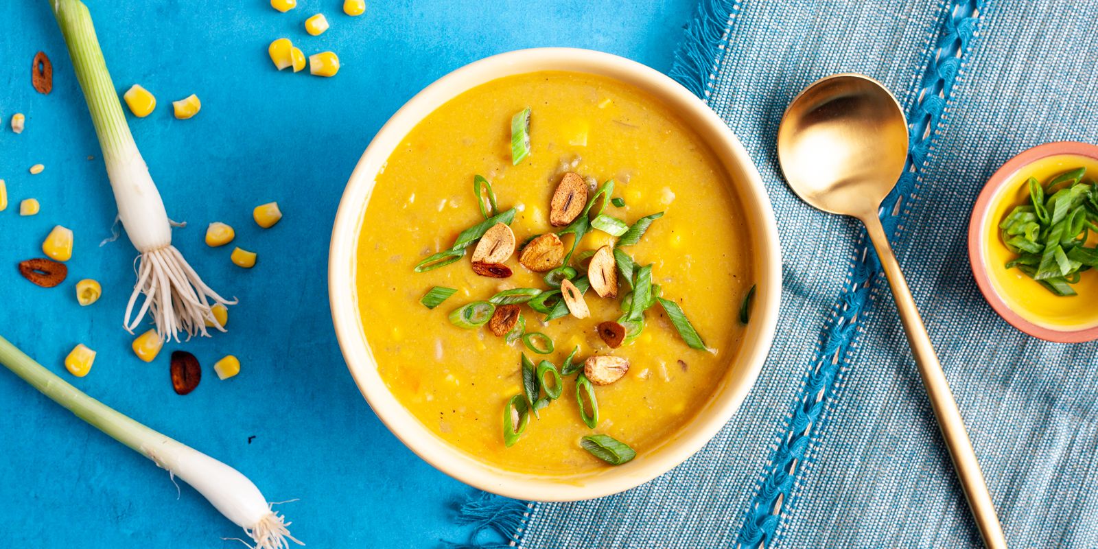 VEGAN WHITE BEAN CORN CHOWDER
