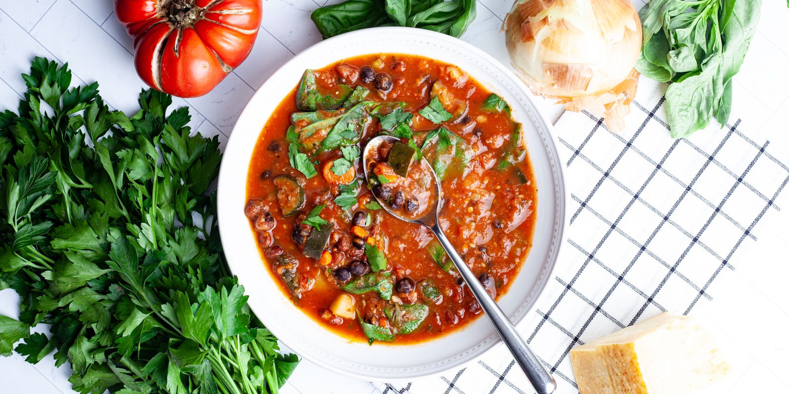 GARDEN HERB MINESTRONE SOUP