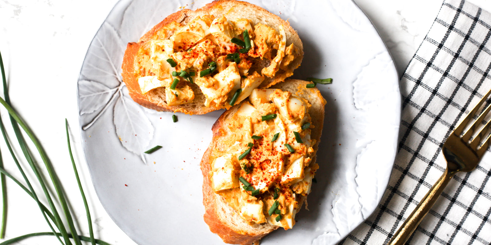 best egg salad ever with a french twist