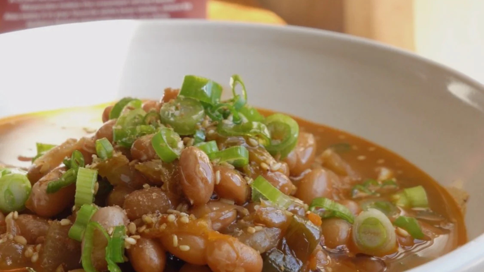 Spicy Kimchi Stew With Mayocoba Beans