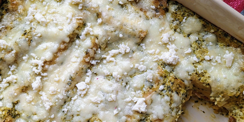 Bean And Cheese Enchiladas Suizas