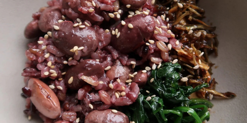Kongbap (Korean Rice And Beans)