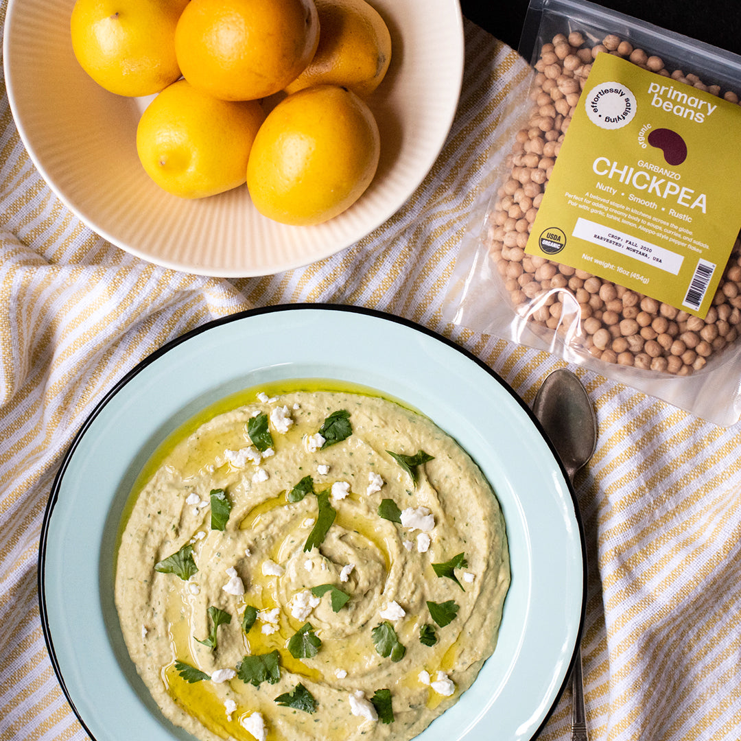 Rustic Bakery's Meyer lemon chickpea spread