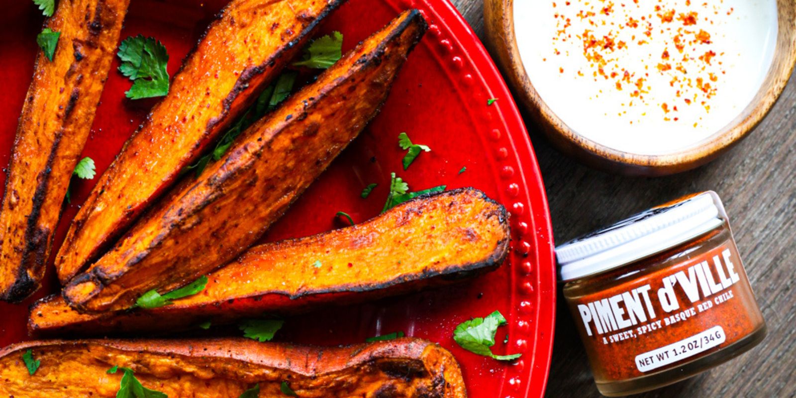 Spicy Sweet Potato Wedges