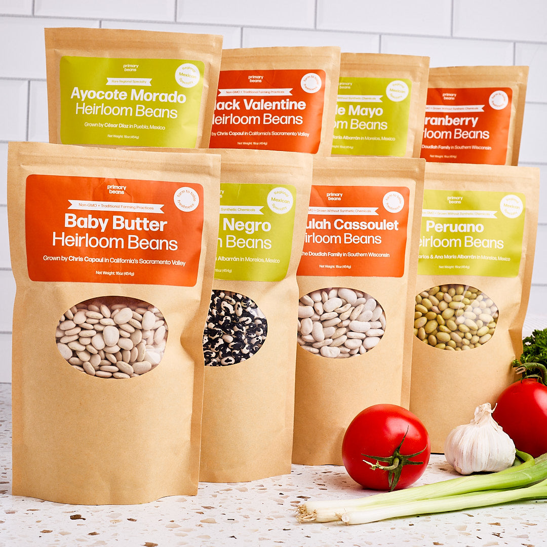 All The Primary Beans Set - The Foodocracy