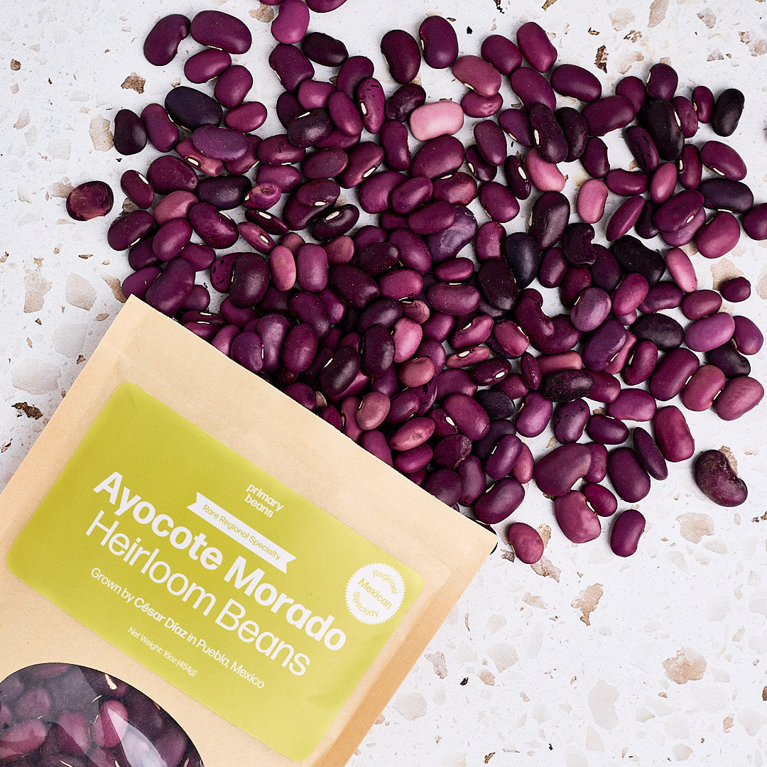 Ayocote Morado Beans - The Foodocracy