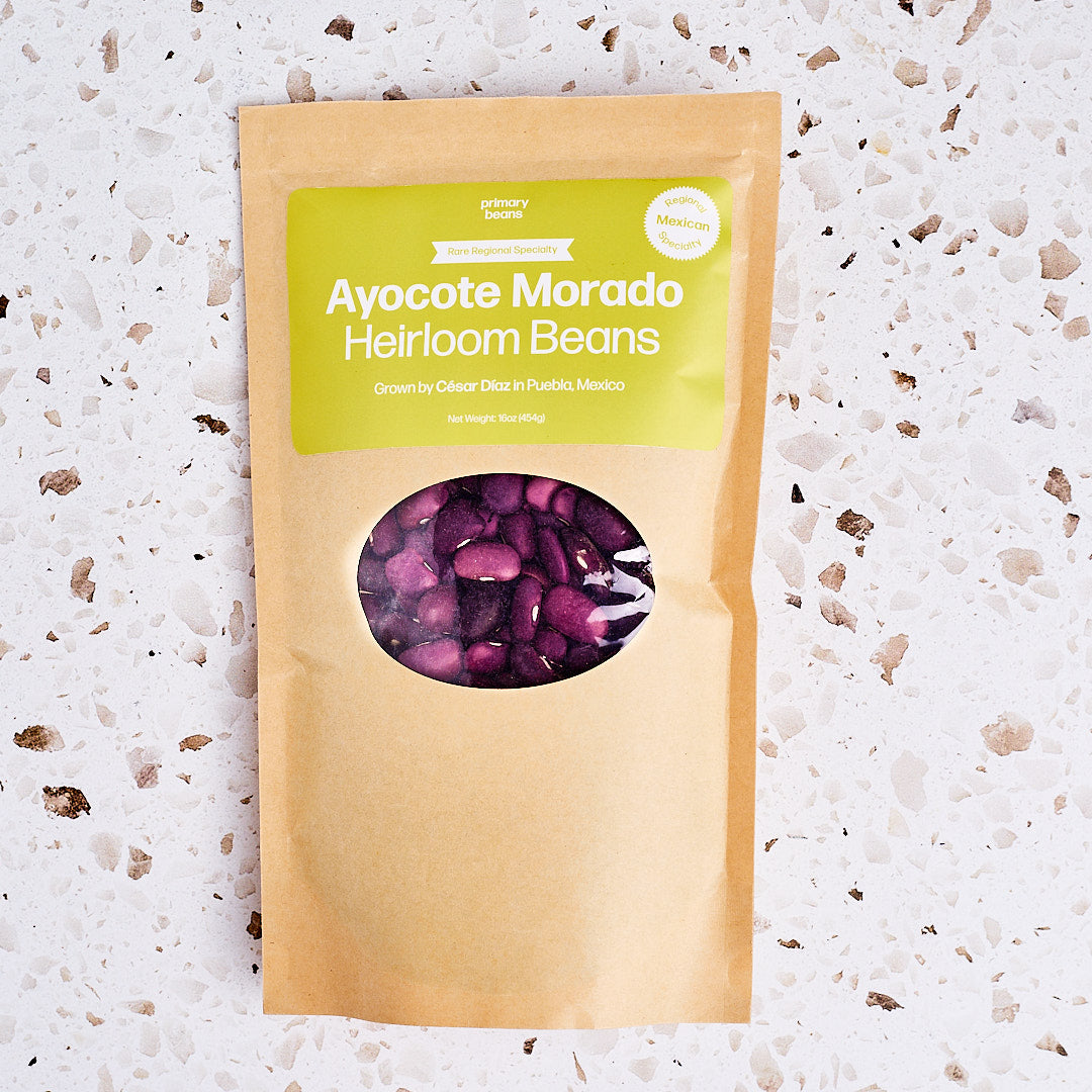 Ayocote Morado Beans - The Foodocracy