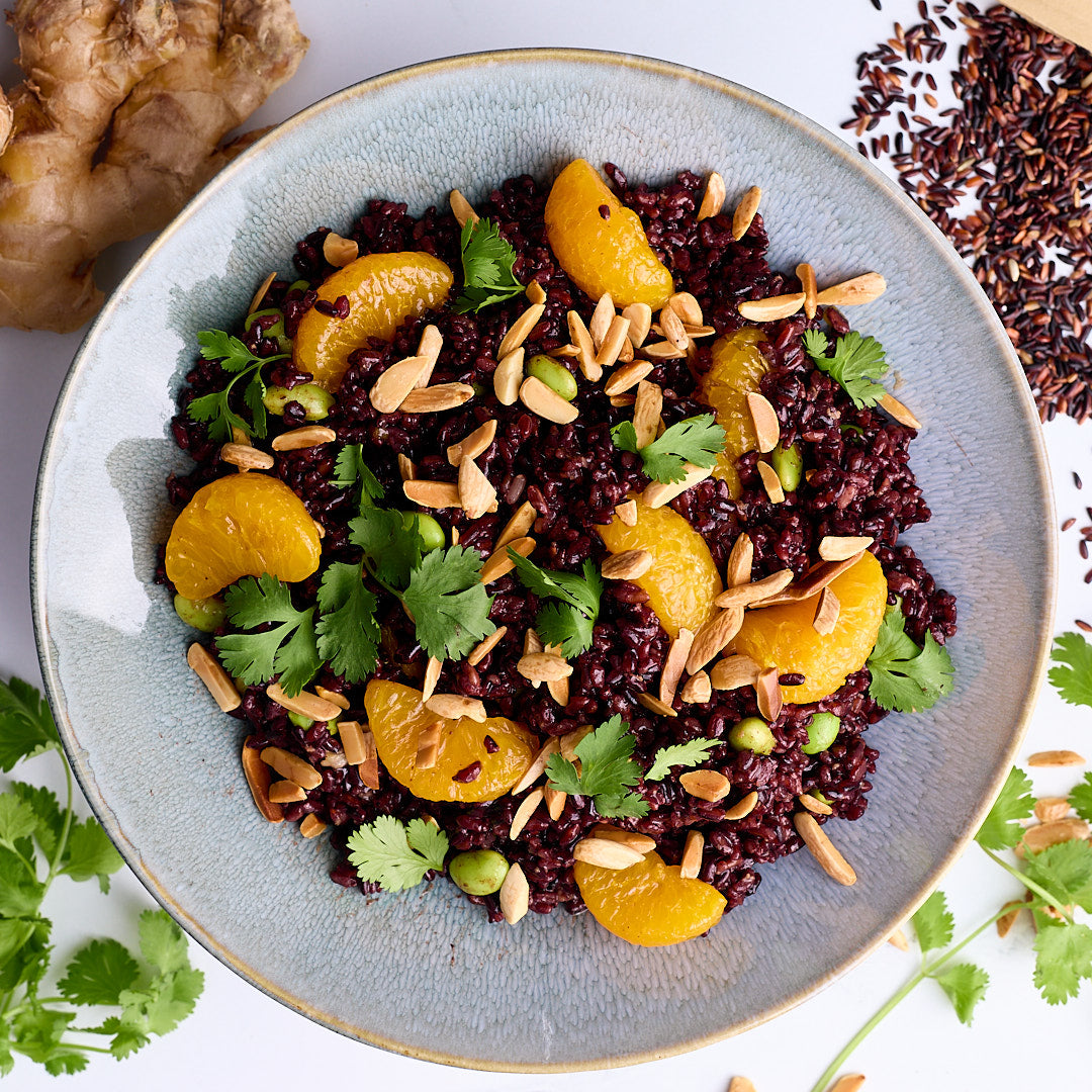 sable black rice salad