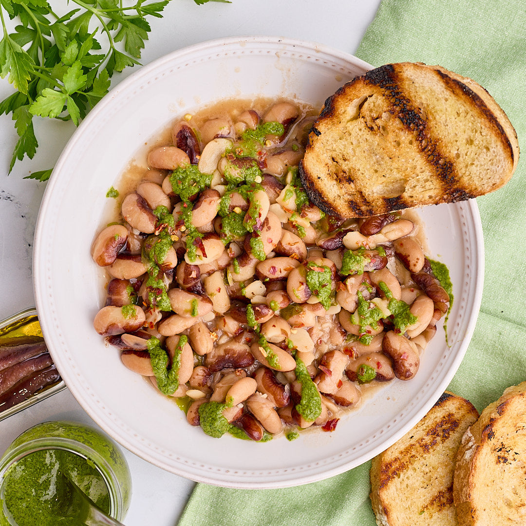 Organic Snowcap Heirloom Beans