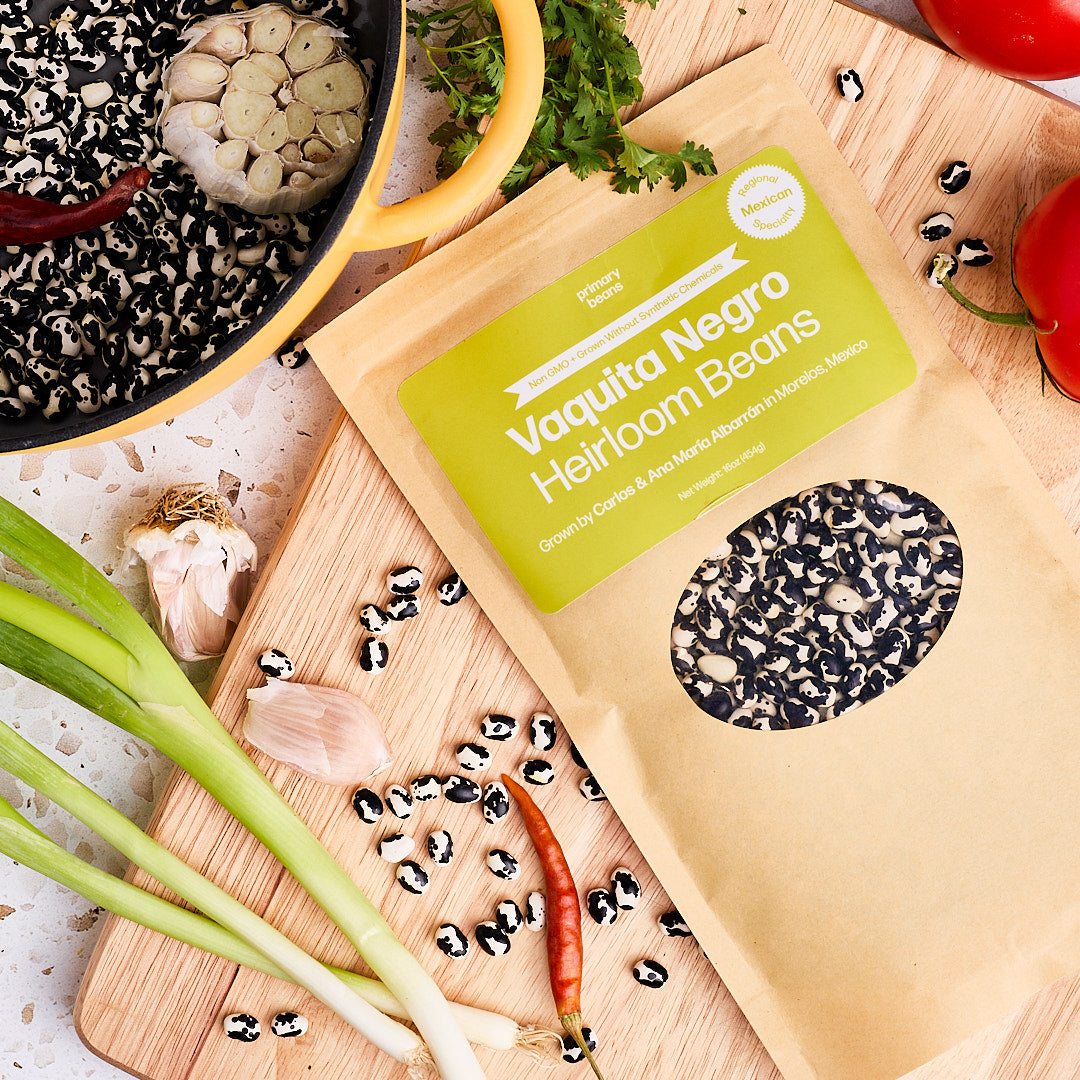 Organic Vaquita Negro Heirloom Beans - The Foodocracy