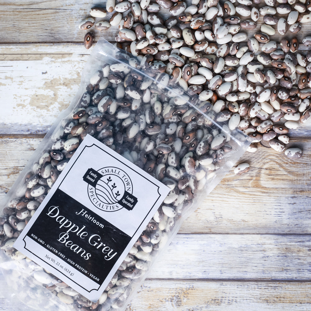 Heirloom Beans - Grey Dapple Beans - Non GMO
