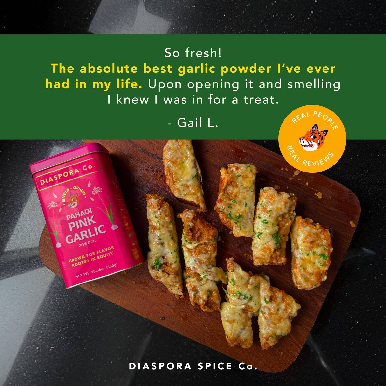 Pahadi Pink Garlic (Powder) -  Single-Origin Spice - The Foodocracy
