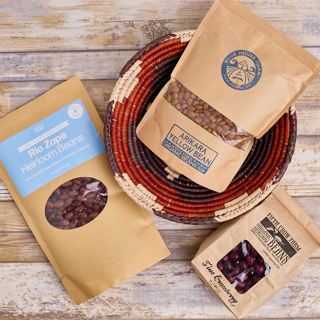 Organic Rare Heirloom Bean Bundle - Limited Edition