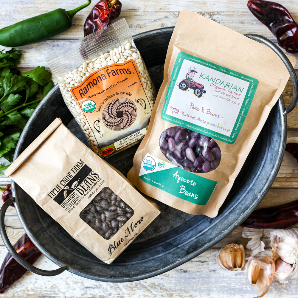 Chef&#39;s Favorite Organic Heirloom Bean Bundle