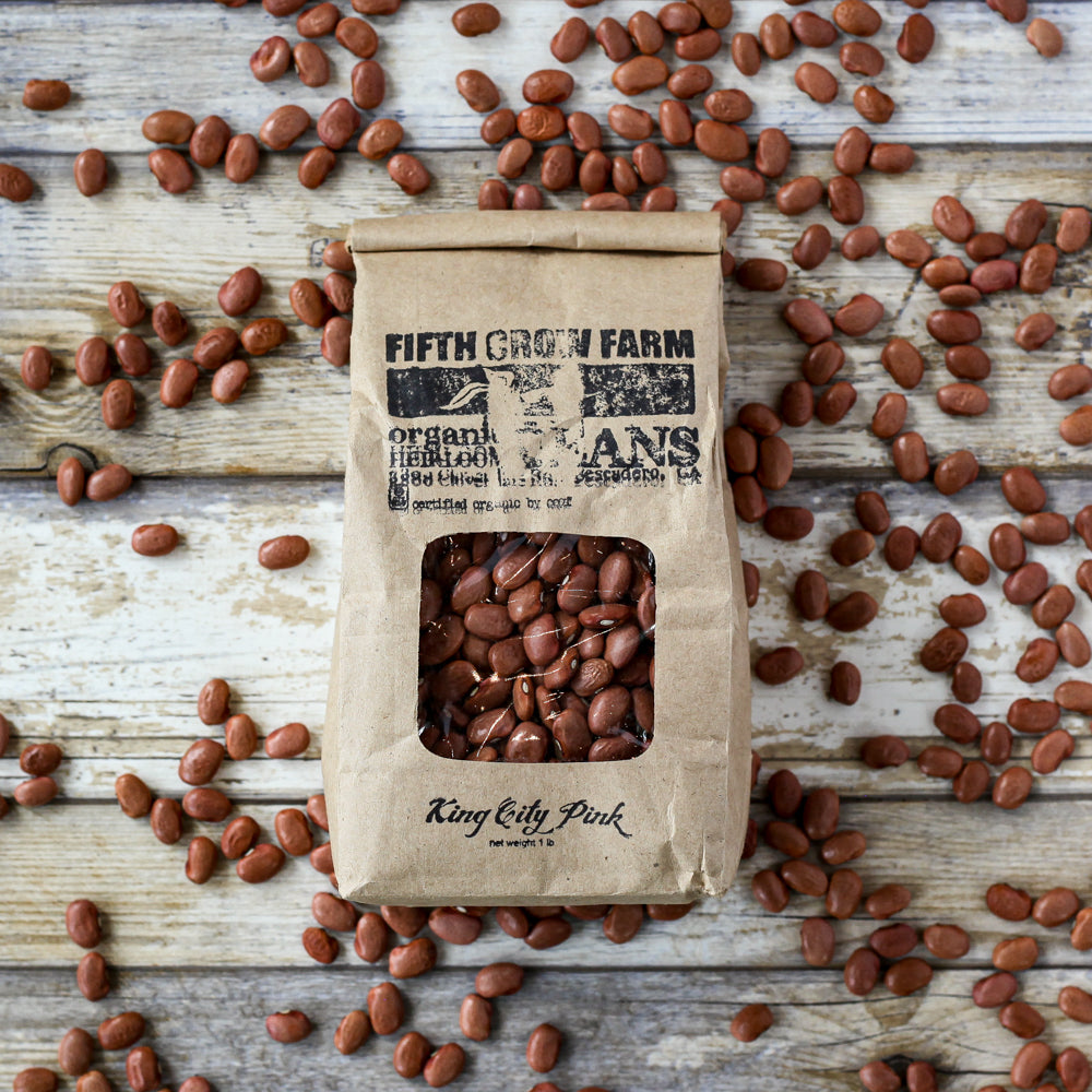 Organic King City Pink Heirloom Beans - Shop Foodocracy